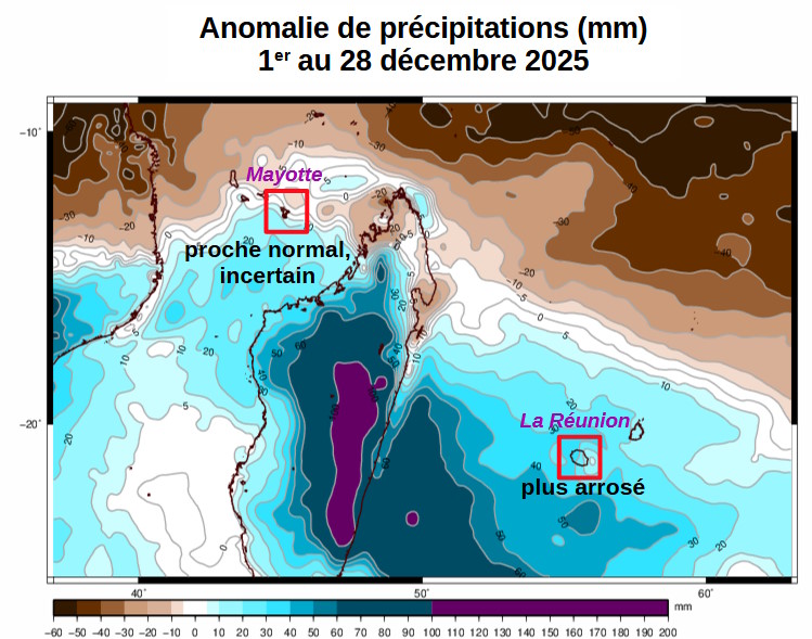 Anomalie de pluie