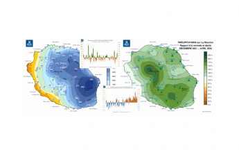 Saison des Pluies 2021-2022 à la Réunion Saison des Pluies 2021-2022 à la Réunion