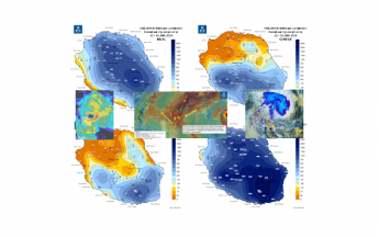 Pluviométrie de janvier 2024 à la Réunion