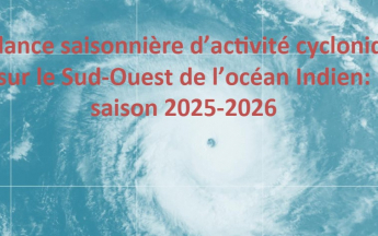 Tendance saisonnière d'activité cyclonique 2025-2026 Tendance saisonnière d'activité cyclonique 2025-2026